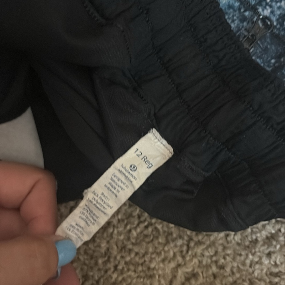 Lululemon Hotty Hot Short (2 1/2") Fairisle Multi Black / Black Size 12 - Picture 5 of 5